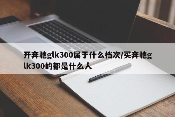 开奔驰glk300属于什么档次/买奔驰glk300的都是什么人