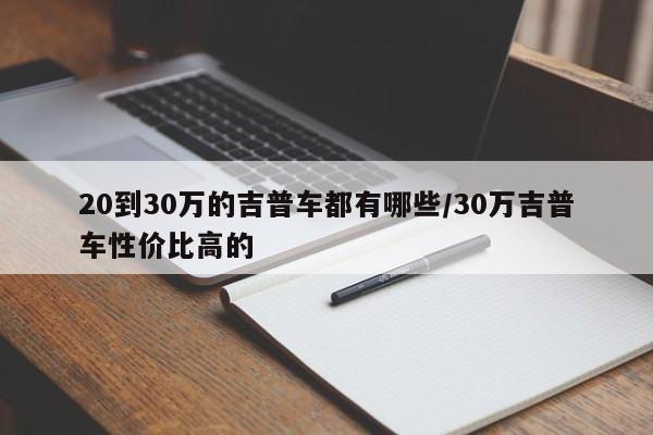 20到30万的吉普车都有哪些/30万吉普车性价比高的